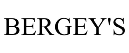 BERGEY'S trademark