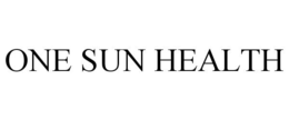 ONE SUN HEALTH trademark