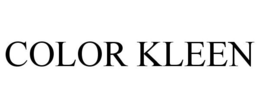 COLOR KLEEN trademark