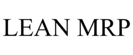 LEAN MRP trademark