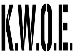 K.W.O.E. trademark