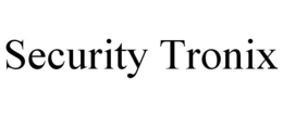 SECURITY TRONIX trademark