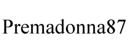 PREMADONNA87 trademark