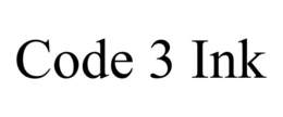 CODE 3 INK trademark