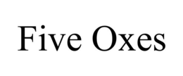 FIVE OXES trademark