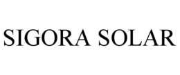 SIGORA SOLAR trademark