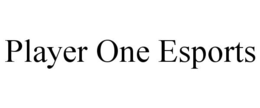 PLAYER ONE ESPORTS trademark
