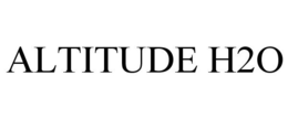 ALTITUDE H2O trademark