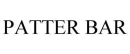 PATTER BAR trademark