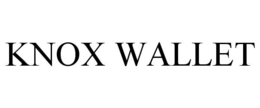 KNOX WALLET trademark