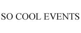 SO COOL EVENTS trademark