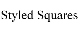 STYLED SQUARES trademark