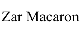 ZAR MACARON trademark