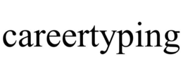 CAREERTYPING trademark