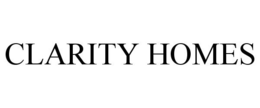CLARITY HOMES trademark