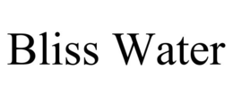 BLISS WATER trademark