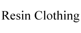 RESIN CLOTHING trademark