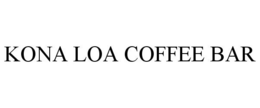 KONA LOA COFFEE BAR trademark