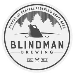 MAKERS OF CENTRAL ALBERTA'S CRAFT BEER BLINDMAN BREWING EST. 2014 trademark