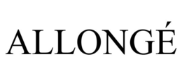 ALLONGÉ trademark