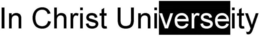 IN CHRIST UNIVERSEITY trademark