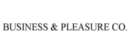 BUSINESS & PLEASURE CO. trademark