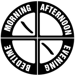 MORNING 1 AFTERNOON EVENING 1 BEDTIME trademark