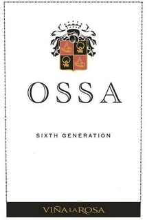 OSSA SIXTH GENERATION VINA LA ROSA trademark