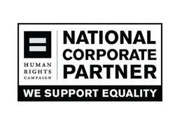 HUMAN RIGHTS CAMPAIGN NATIONAL CORPORATE PARTNER WE SUPPORT EQUALITY trademark