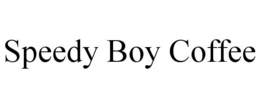SPEEDY BOY COFFEE trademark