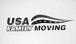 USA FAMILY MOVING trademark