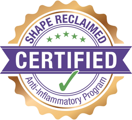 CERTIFIED SHAPE RECLAIMED ANTI-INFLAMMATORY PROGRAM trademark