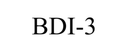 BDI-3 trademark