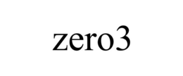 ZERO3 trademark