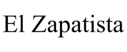 EL ZAPATISTA trademark