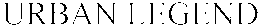 URBAN LEGEND trademark