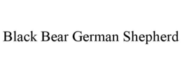 BLACK BEAR GERMAN SHEPHERD trademark