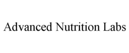 ADVANCED NUTRITION LABS trademark