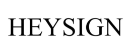 HEYSIGN trademark
