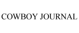 COWBOY JOURNAL trademark