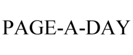 PAGE-A-DAY trademark