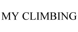 MY CLIMBING trademark