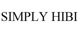SIMPLY HIBI trademark