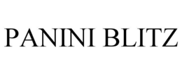 PANINI BLITZ trademark
