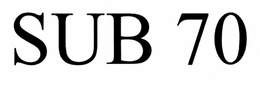 SUB 70 trademark