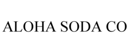 ALOHA SODA CO trademark