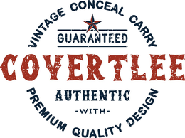 COVERTLEE VINTAGE CONCEAL CARRY GUARANTEED AUTHENTIC WITH PREMIUM QUALITY DESIGN trademark