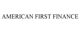 AMERICAN FIRST FINANCE trademark