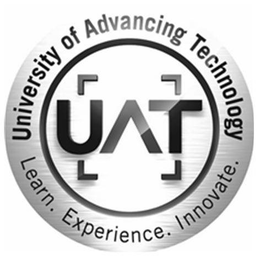 UAT UNIVERSITY OF ADVANCING TECHNOLOGY LEARN. EXPERIENCE. INNOVATE. trademark