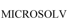 MICROSOLV trademark